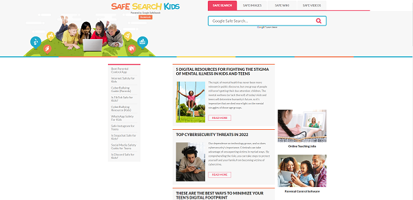 Kid-Safe Browsers and Search Sites