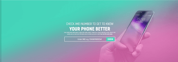 Track Phone by IMEI