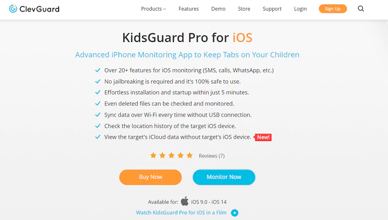 KidsGuard spy app