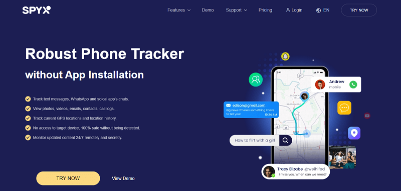 SpyX Phone Tracker