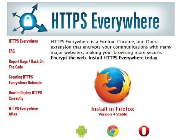 HTTPS Everywhere