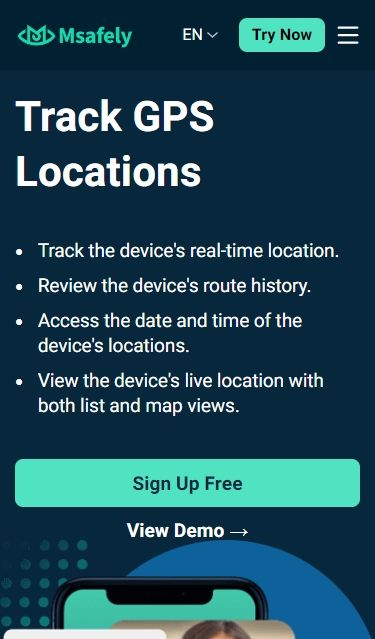 Msafely - rastreador GPS para iPhone