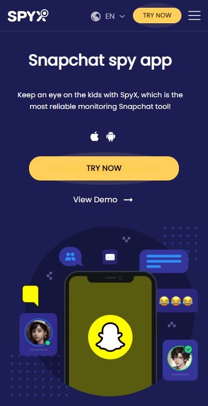 The best Snapchat spy app - SpyX
