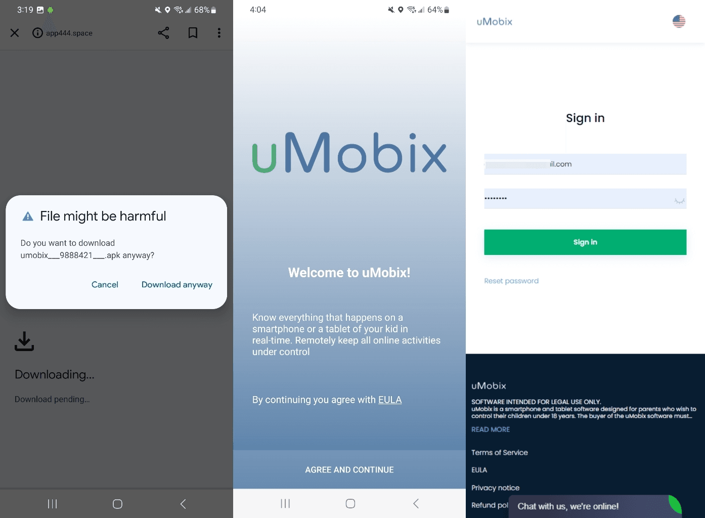 Solución uMobix para Android