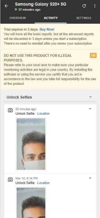 Snoopza Unlock Selfies-Berichte von echten Benutzern