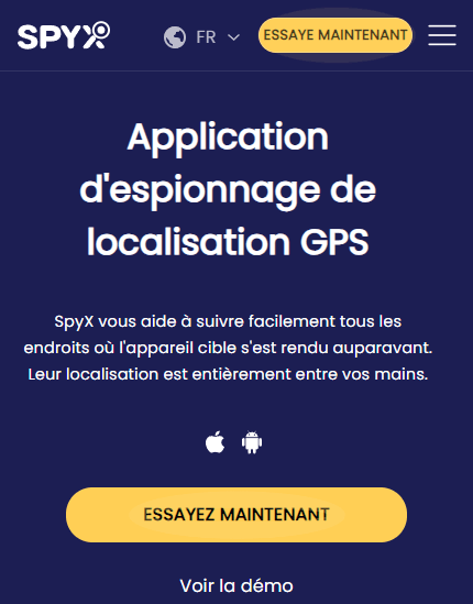 SpyX traceur GPS