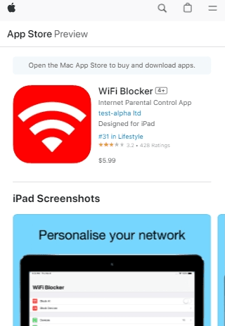 Instale WiFi Blocker on the App Store