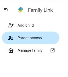 Family Link homepage