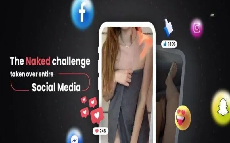 Die Naked Challenge hat die gesamten sozialen Medien erobert.