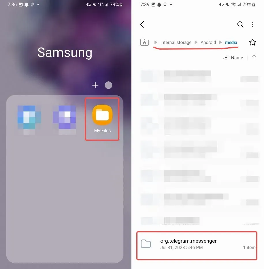 Monitor Telegram via Android Cache.