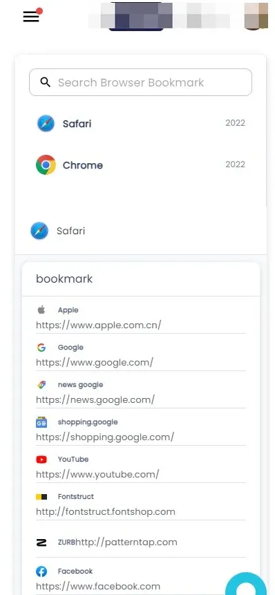 Browser bookmark of real users monitored by SpyX.