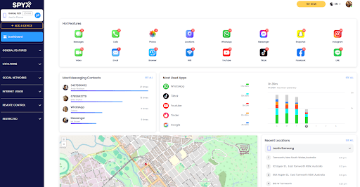 SpyX Twitter Viewer Dashboard